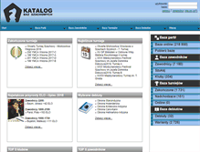 Tablet Screenshot of katalogbazszachowych.pl